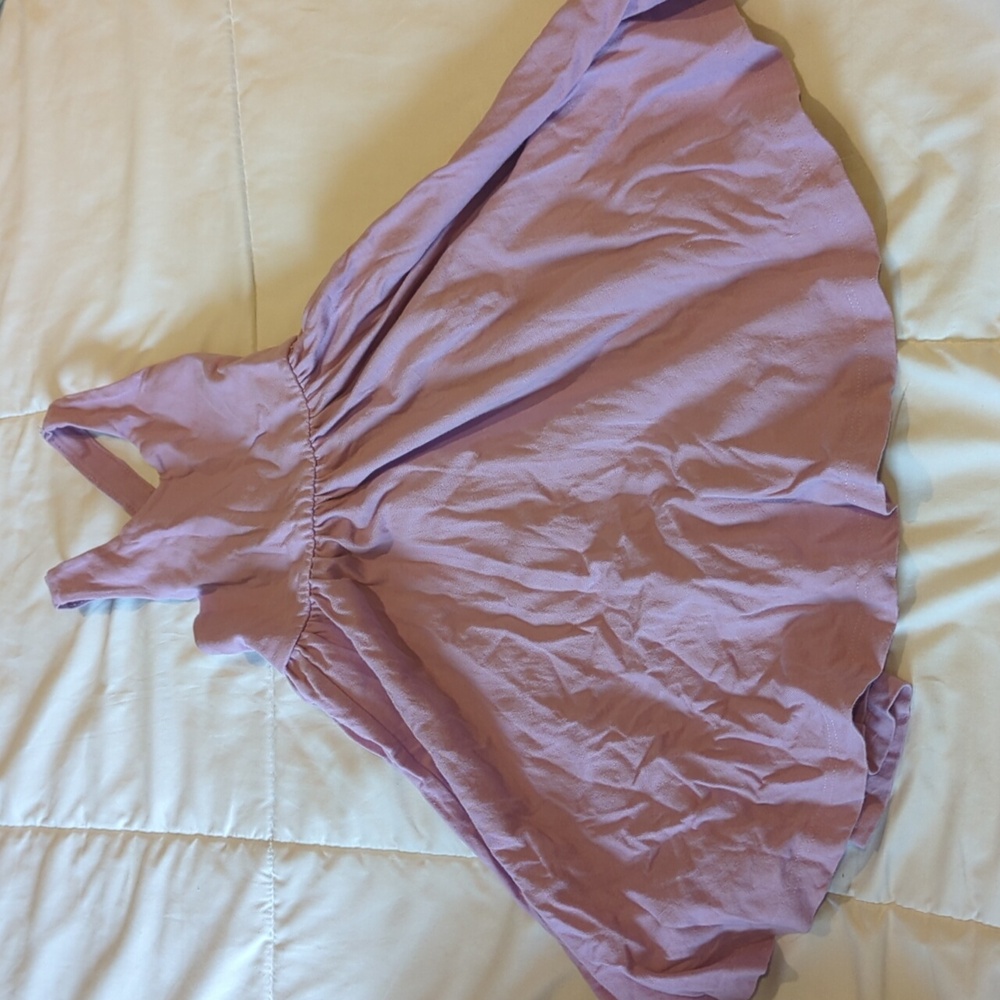 Alice And Ames Size 4 Lavender Pinafore Dress